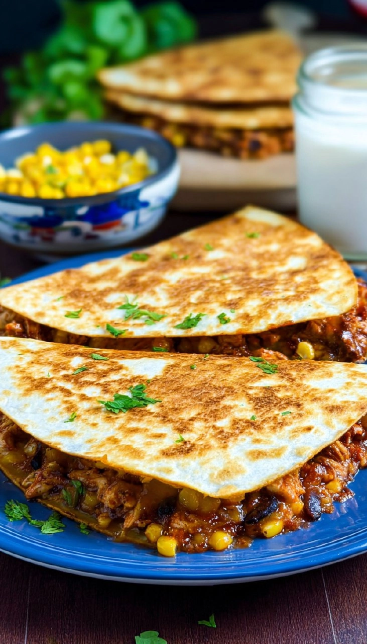 BBQ Chicken Quesadilla