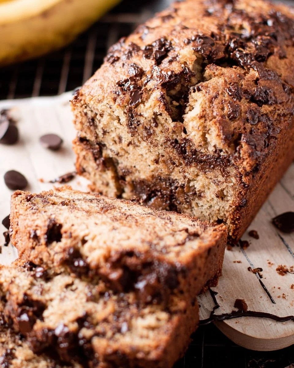 Chocolate Chunk Banana Bread