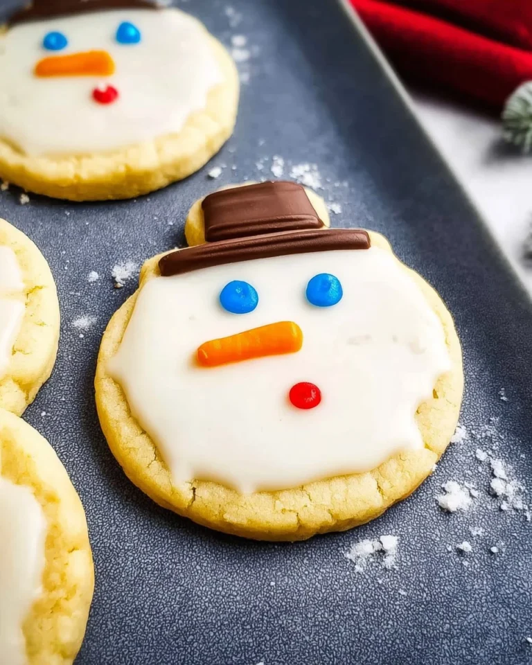 Best-Melted-Snowman-Sugar-Cookies-Recipe