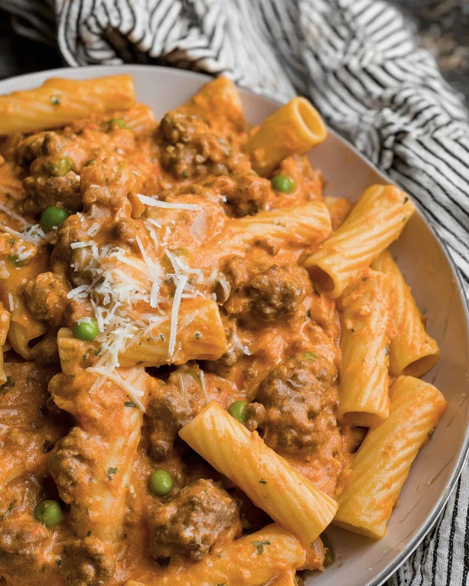 30 Minute Creamy Sausage Pasta