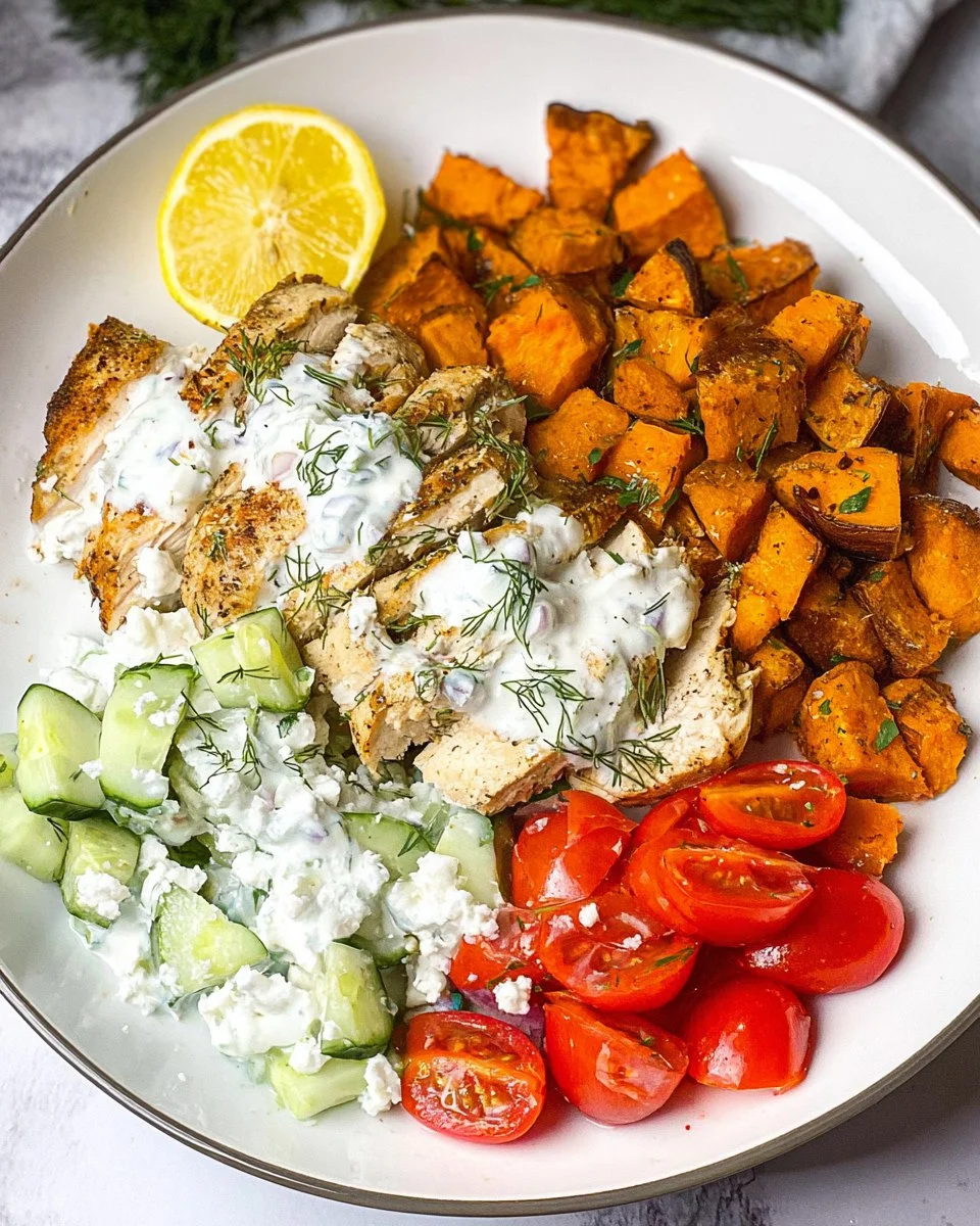 Greek Chicken Bowl 69 Greek Chicken Bowl
