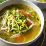 Low Carb Gluten Free Keto Chicken Zoodle Soup 95 Low-Carb-Gluten-Free-Keto-Chicken-Zoodle-Soup
