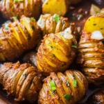 Mini-Hasselback-Potatoes-with-Garlic-and-Herbs