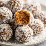 Nut-Free Carrot Cake Energy Balls with Coconut Flour (No-Bake) 91 Nut-Free-Carrot-Cake-Energy-Balls-with-Coconut-Flour-No-Bake