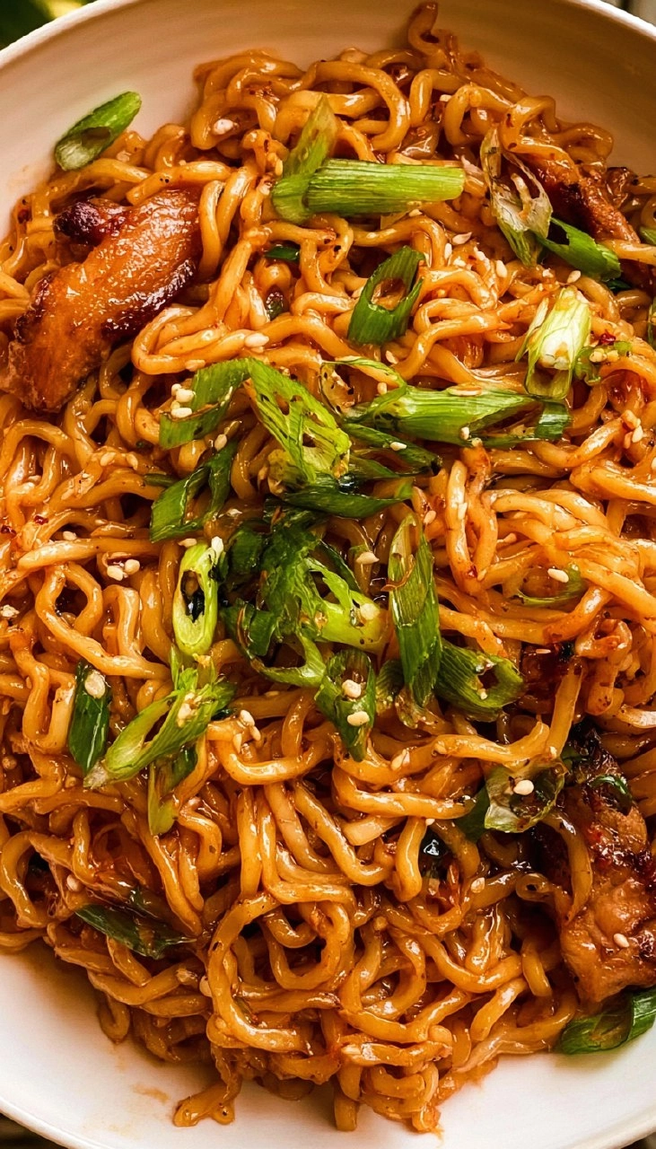 Spicy Garlic Noodles