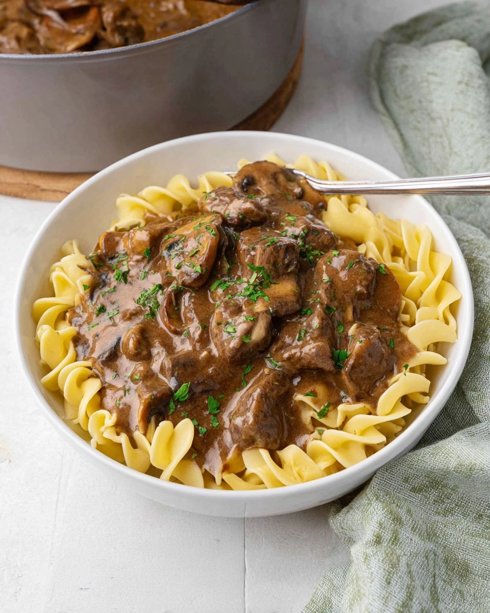 Beef Stroganoff 97 Beef Stroganoff