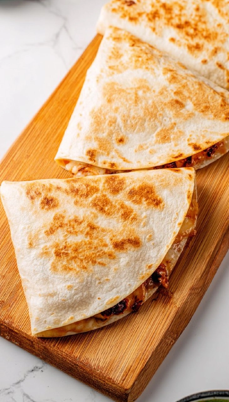 Cheesy Barbecue Chicken Quesadillas