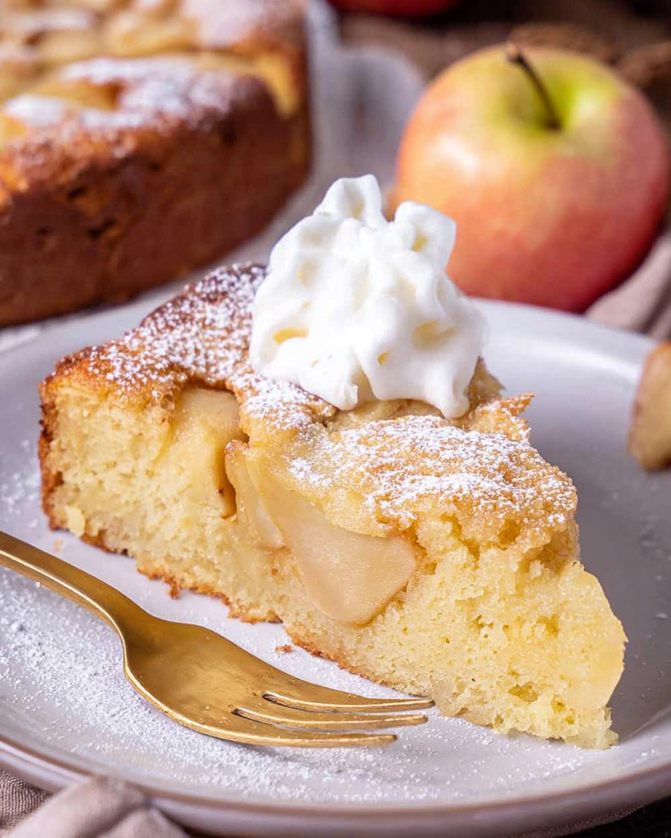 Classic French Apple Cake