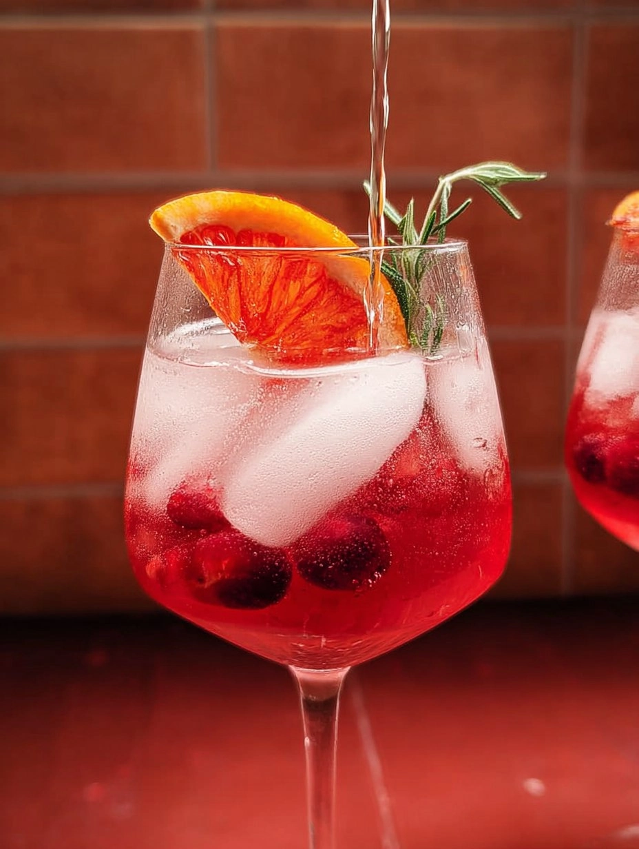 Cranberry Aperol Spritz