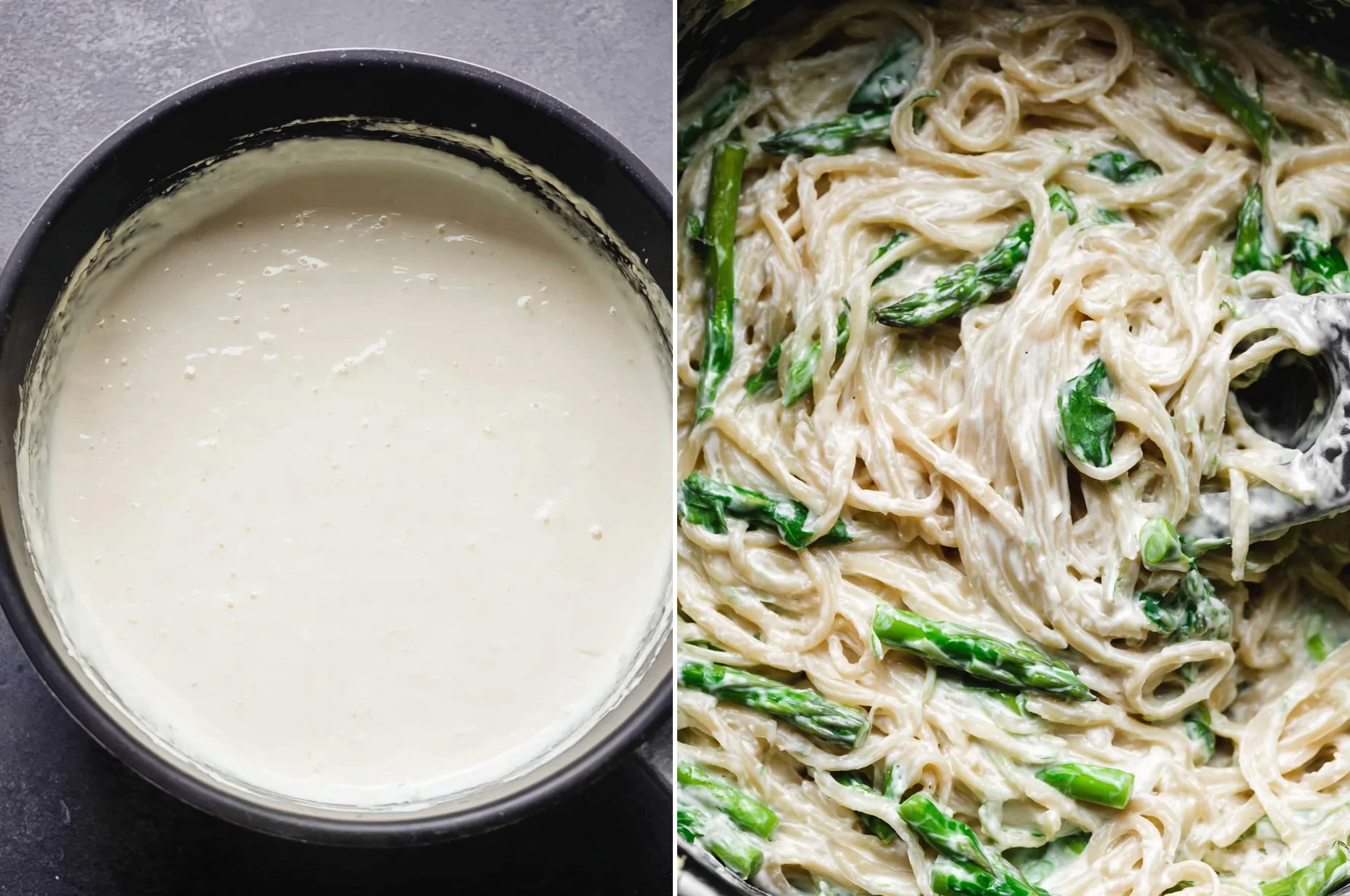Creamy Asparagus Pasta