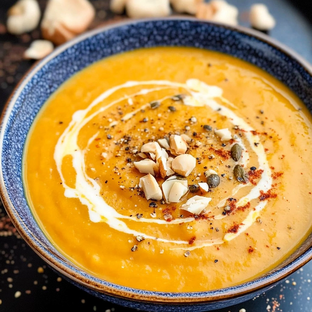 Creamy Roasted Butternut Squash Bisque