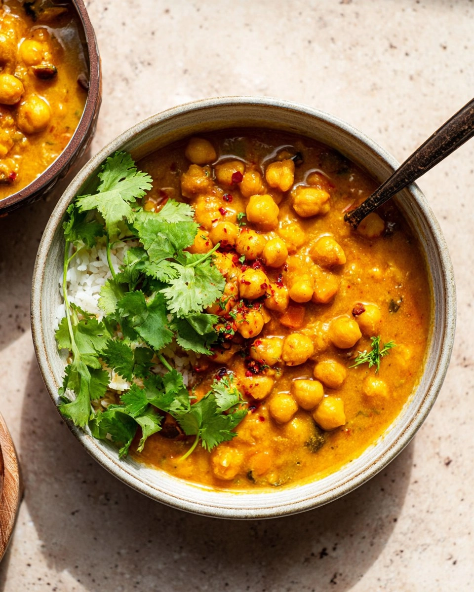 Instant Pot Chickpea Coconut Curry