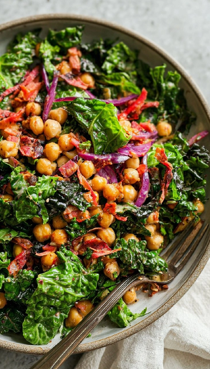 Kale and Chickpea Salad