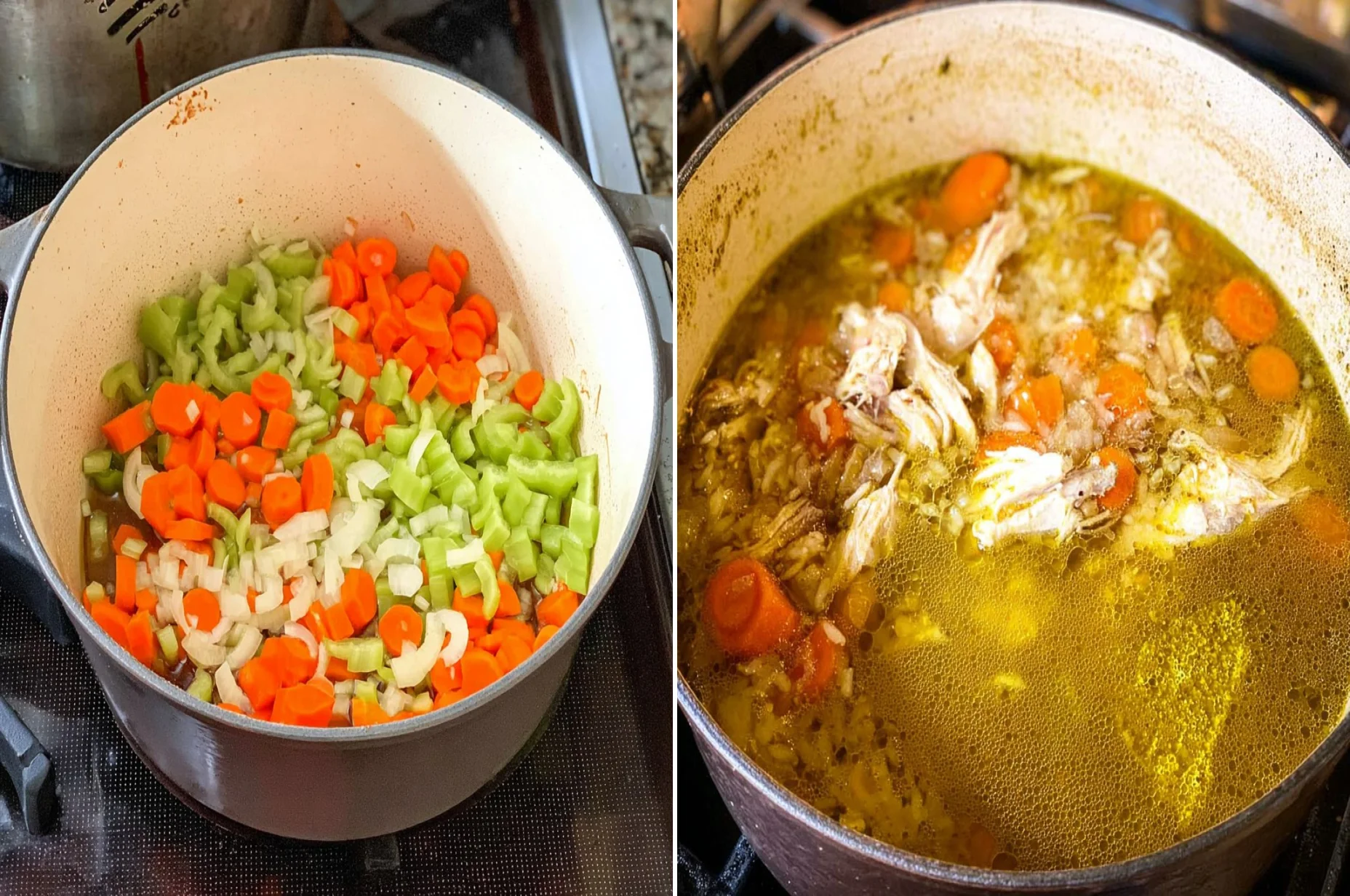 Lemon and Turmeric Chicken and Rice Soup