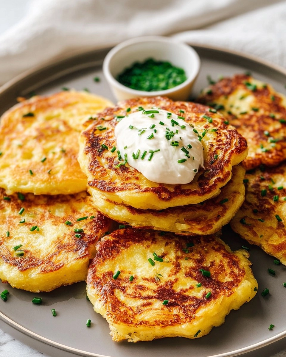 Mashed Potato Pancakes