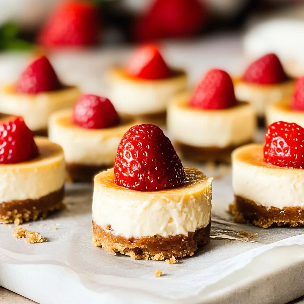 Mini Cheesecakes 77 Mini Cheesecakes