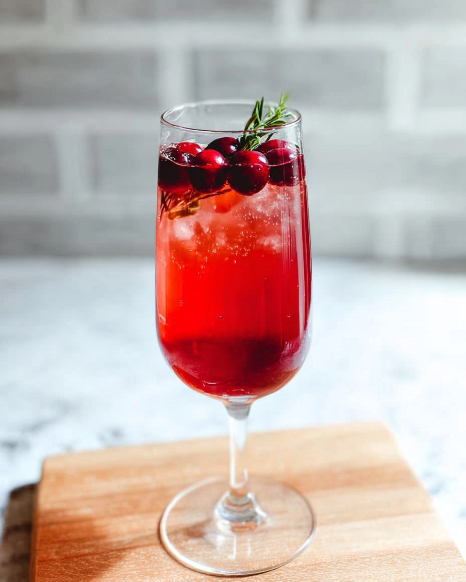 Poinsettia Drink (Cranberry Champagne Cocktail) 37 Poinsettia Drink (Cranberry Champagne Cocktail)