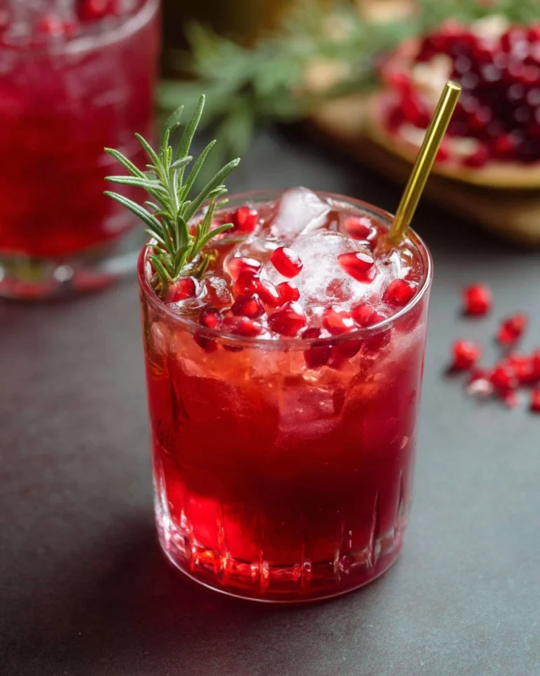 Pomegranate-Mocktail