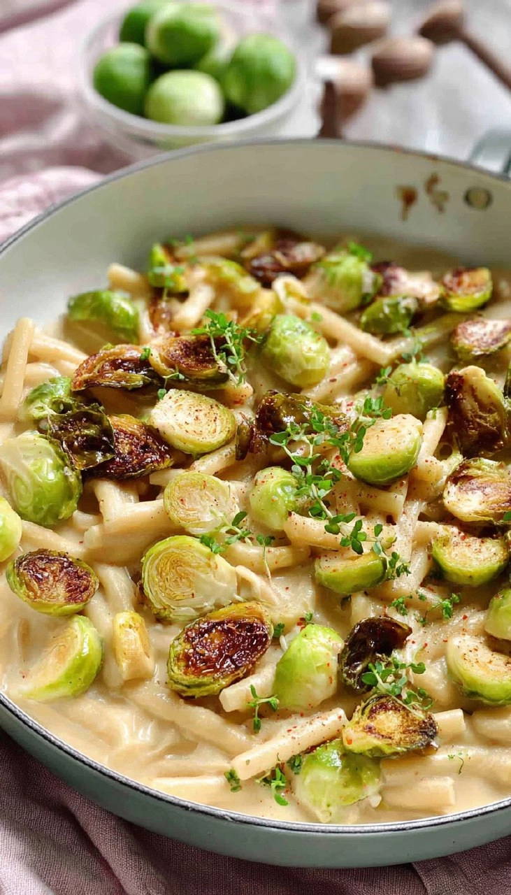 Roasted Brussels Sprouts Pasta 81 Roasted Brussels Sprouts Pasta