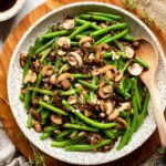 Sauteed-Green-Beans-and-Mushrooms