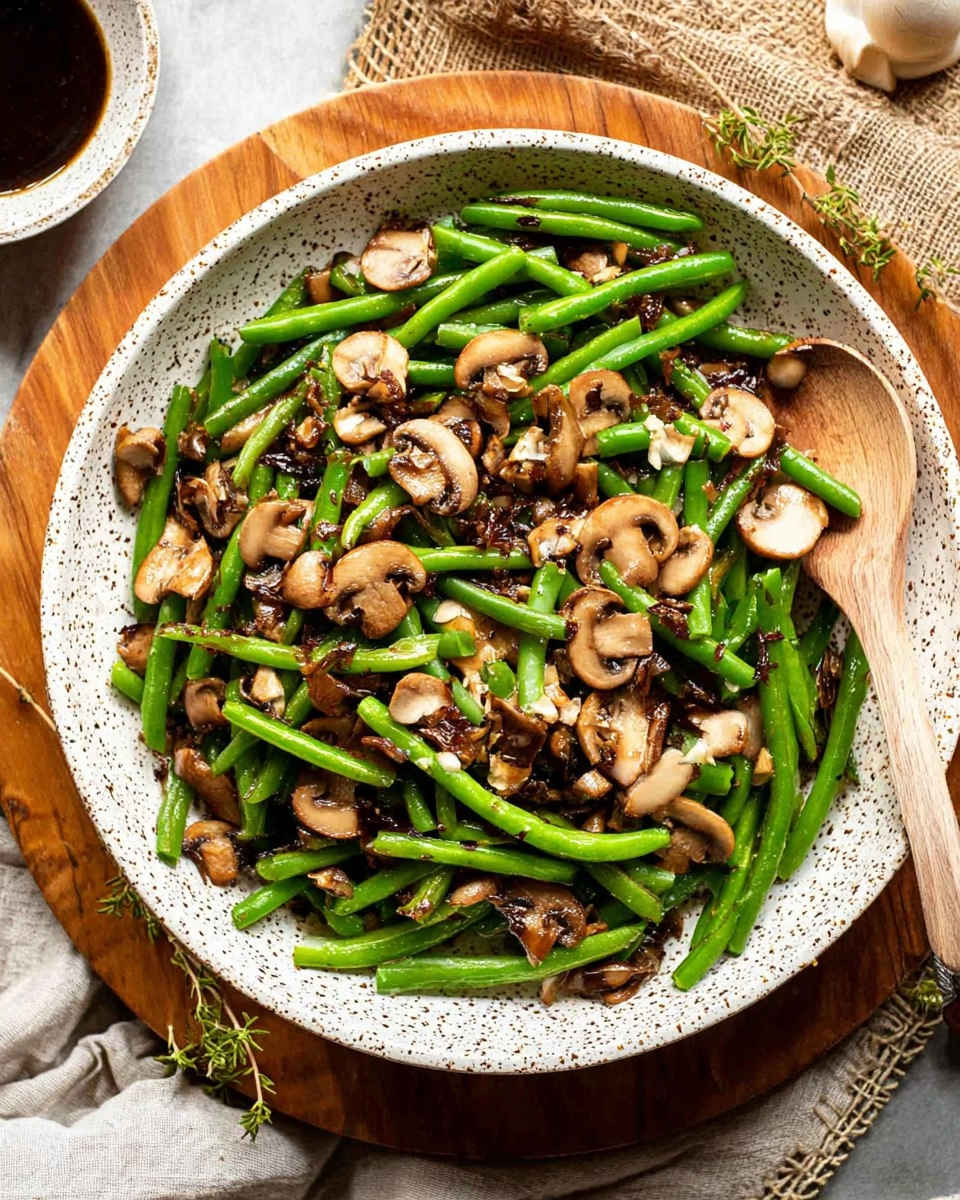 Sautéed Green Beans and Mushrooms 69 Sautéed Green Beans and Mushrooms