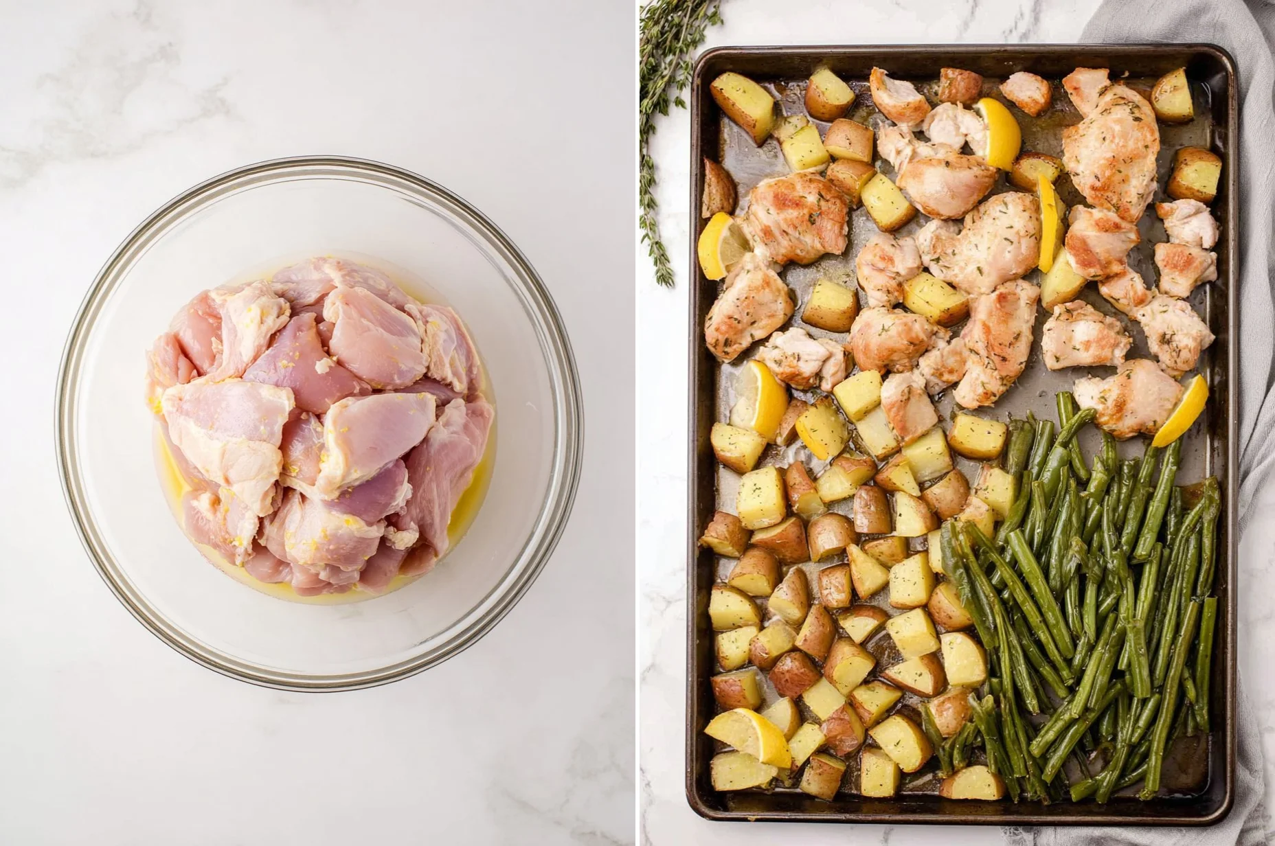 Sheet Pan Lemon and Herb Chicken 58 Sheet Pan Lemon and Herb Chicken