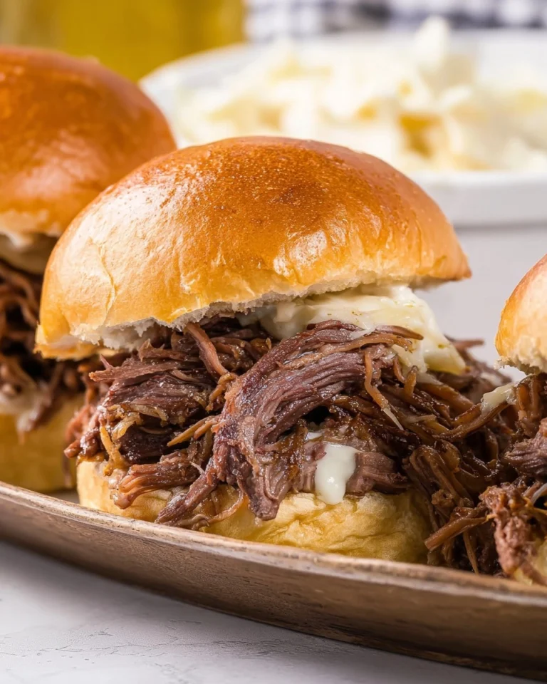 Shredded-Beef-Sliders