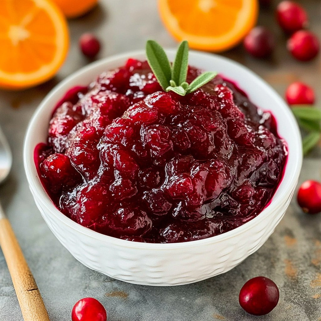 Slow Cooker Cranberry Sauce