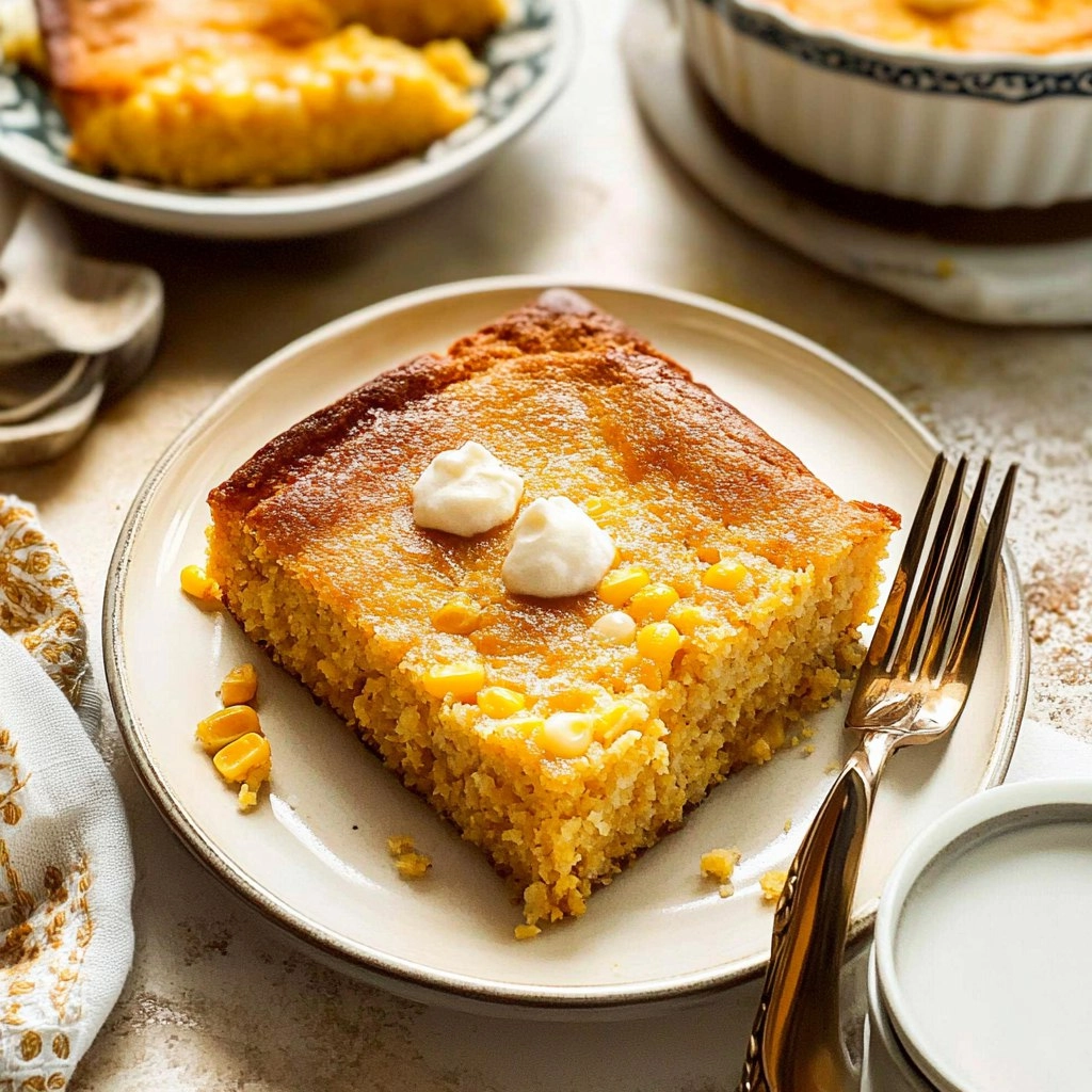 Southern Cornbread Casserole