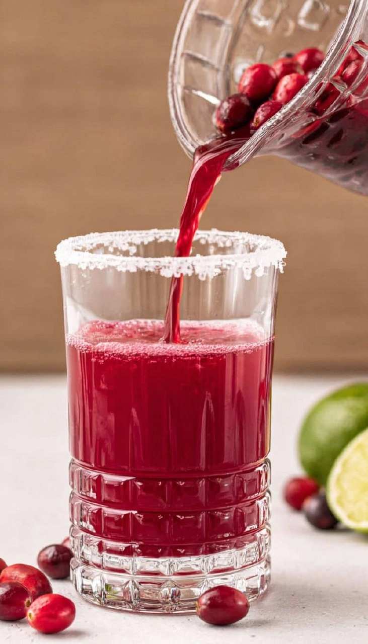 Sparkling Cranberry Mocktail