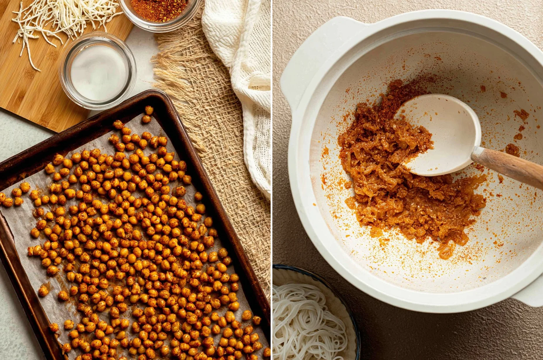 Thai Coconut Soup with Chickpeas