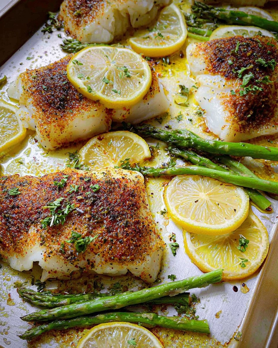 Baked Cod with Lemon