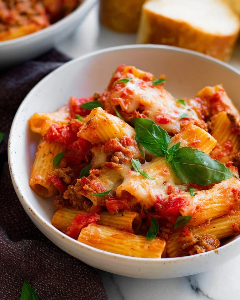 Baked-Rigatoni-Pasta