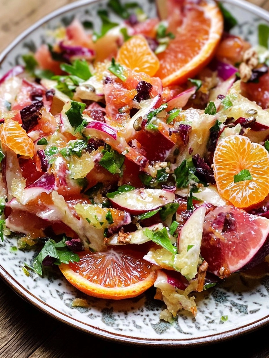 Blood Orange Salad