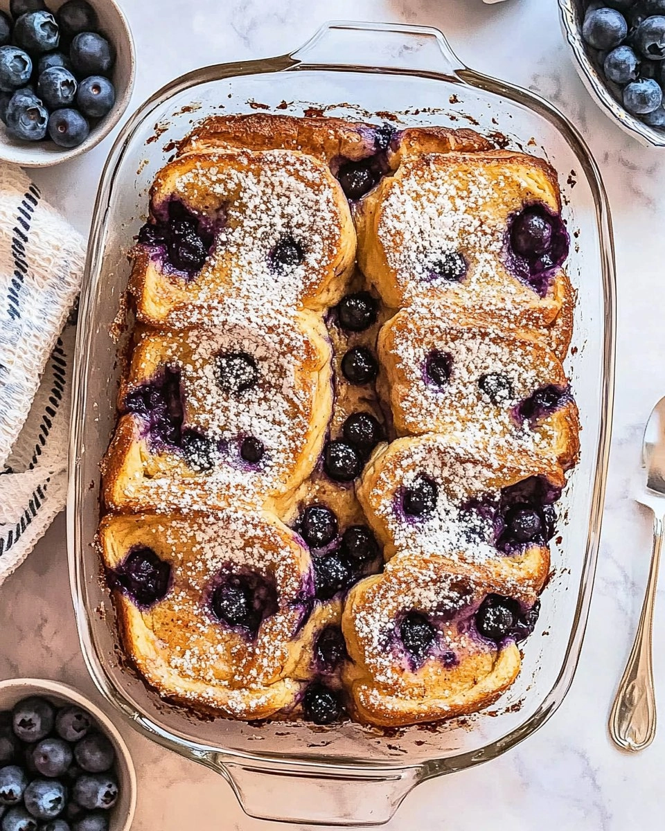 Blueberry Brioche French Toast Bake 88 Blueberry Brioche French Toast Bake