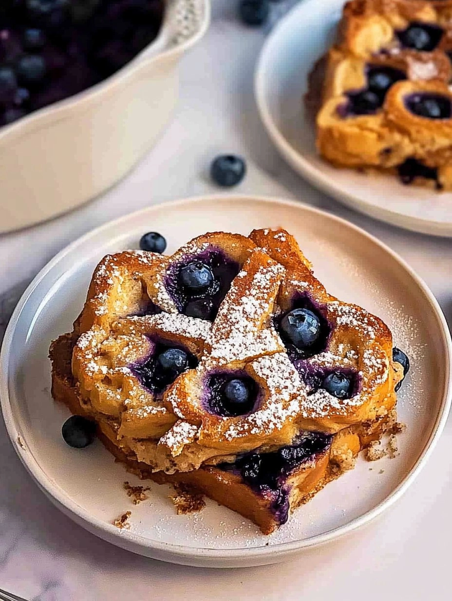 Blueberry Brioche French Toast Bake 89 Blueberry Brioche French Toast Bake