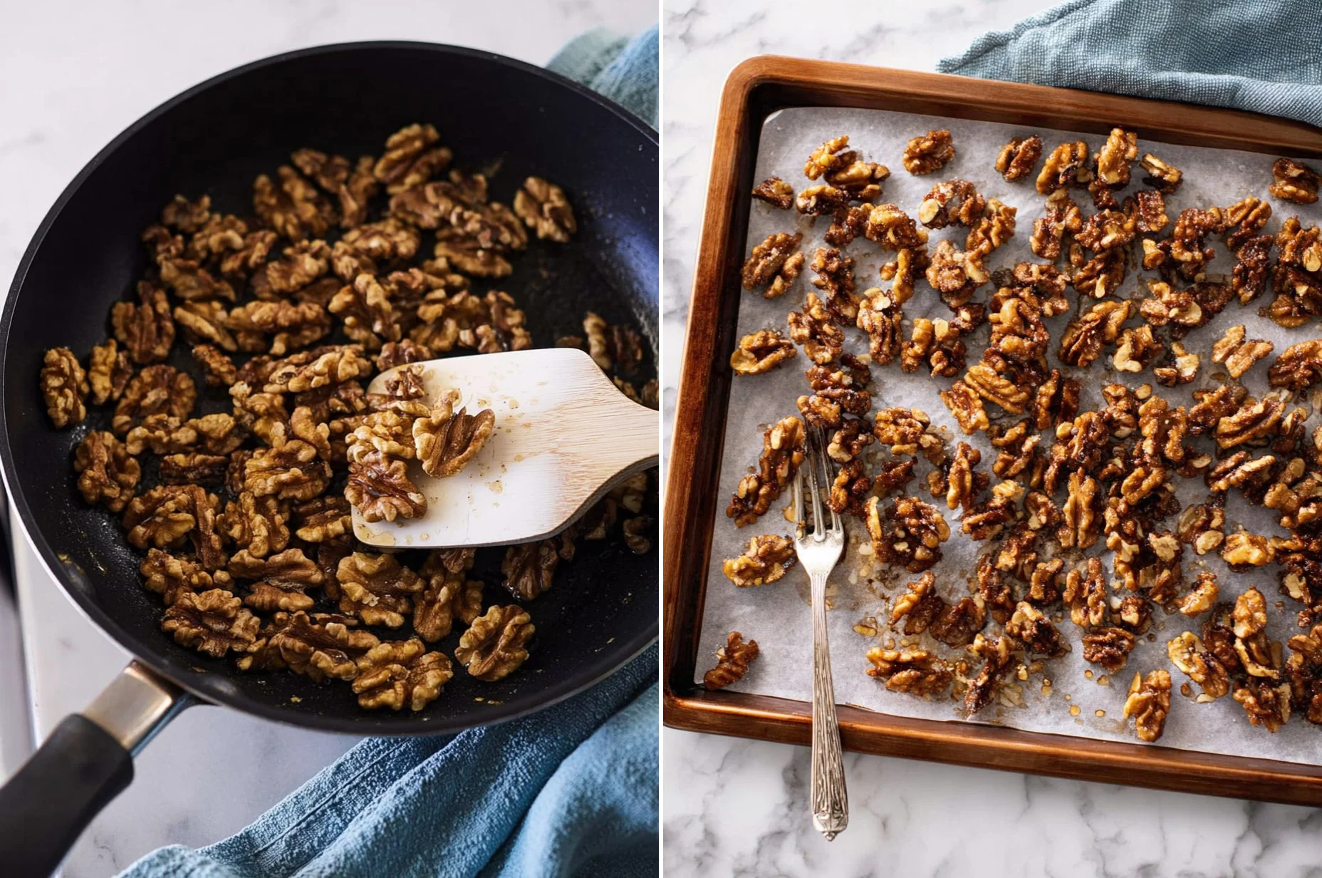 Brown Sugar Candied Walnuts