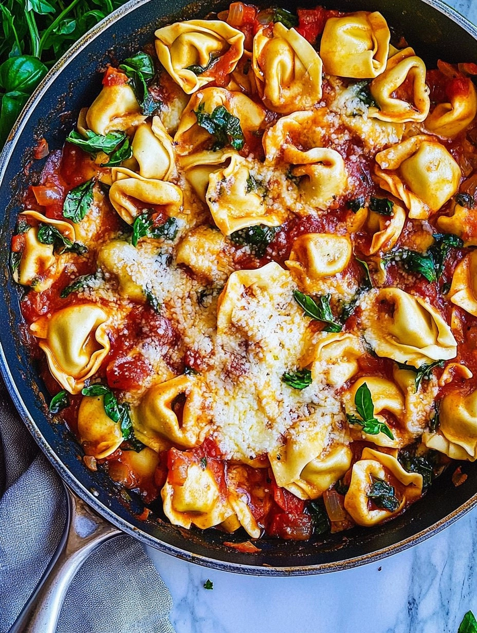 Cheese Tortellini Skillet