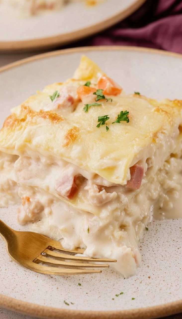 Chicken Cordon Bleu Lasagna 105 Chicken Cordon Bleu Lasagna