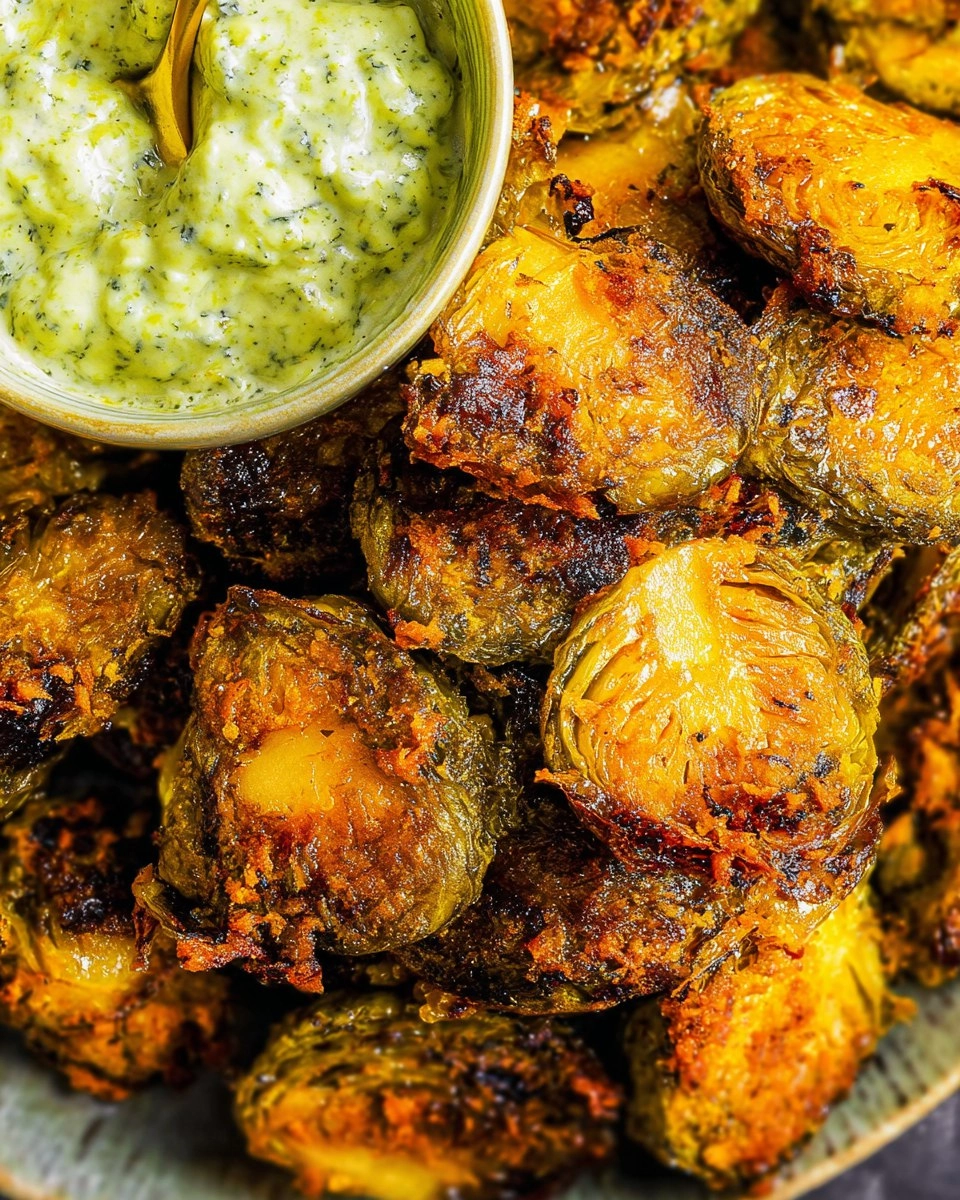 Crispy Smashed Brussels Sprouts