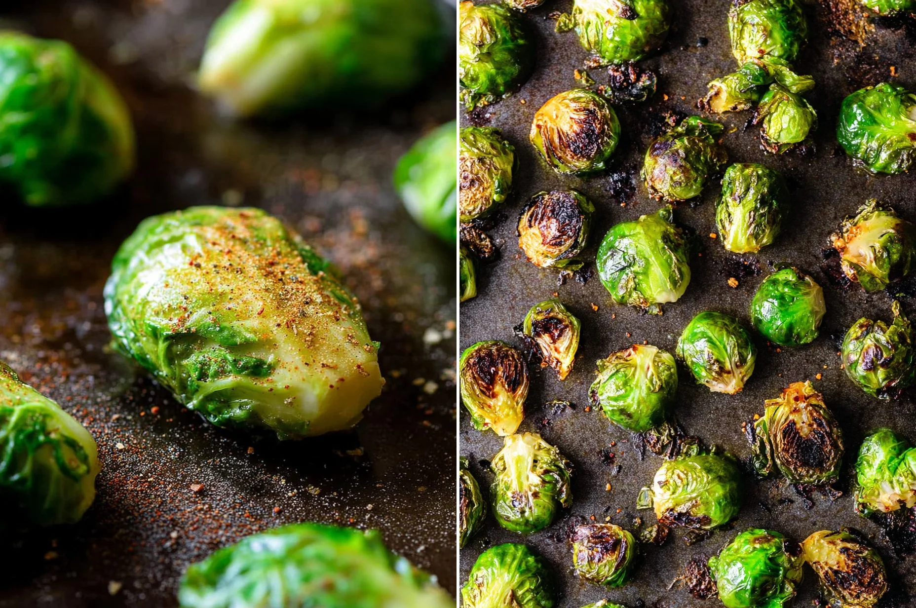 Crispy Smashed Brussels Sprouts