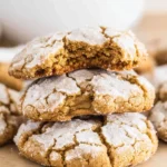 Gingerbread-Crinkle-Cookies-Recipe