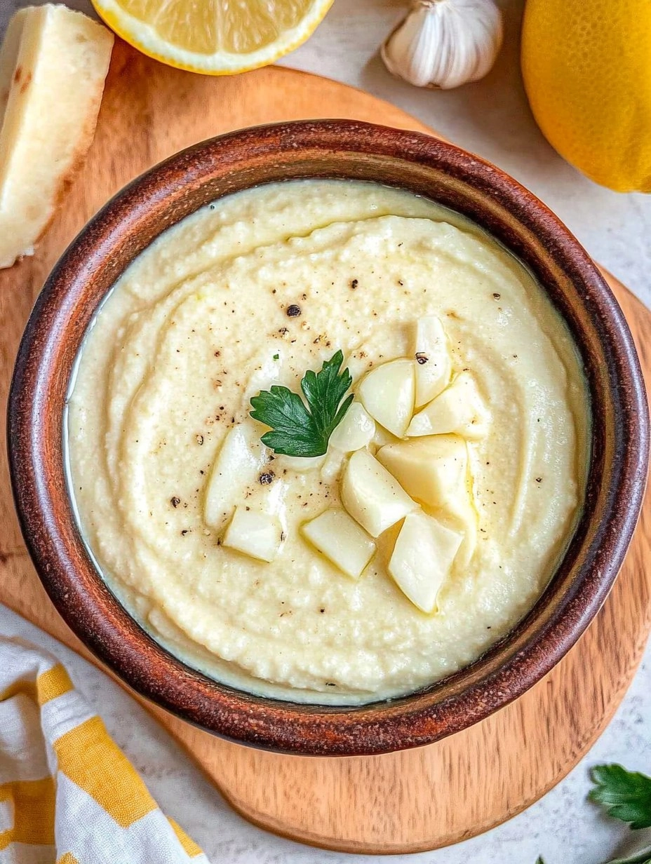 Lebanese Garlic Sauce
