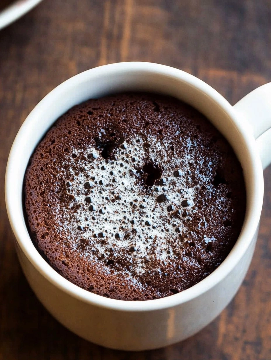 Microwave Chocolate Mug Cake
