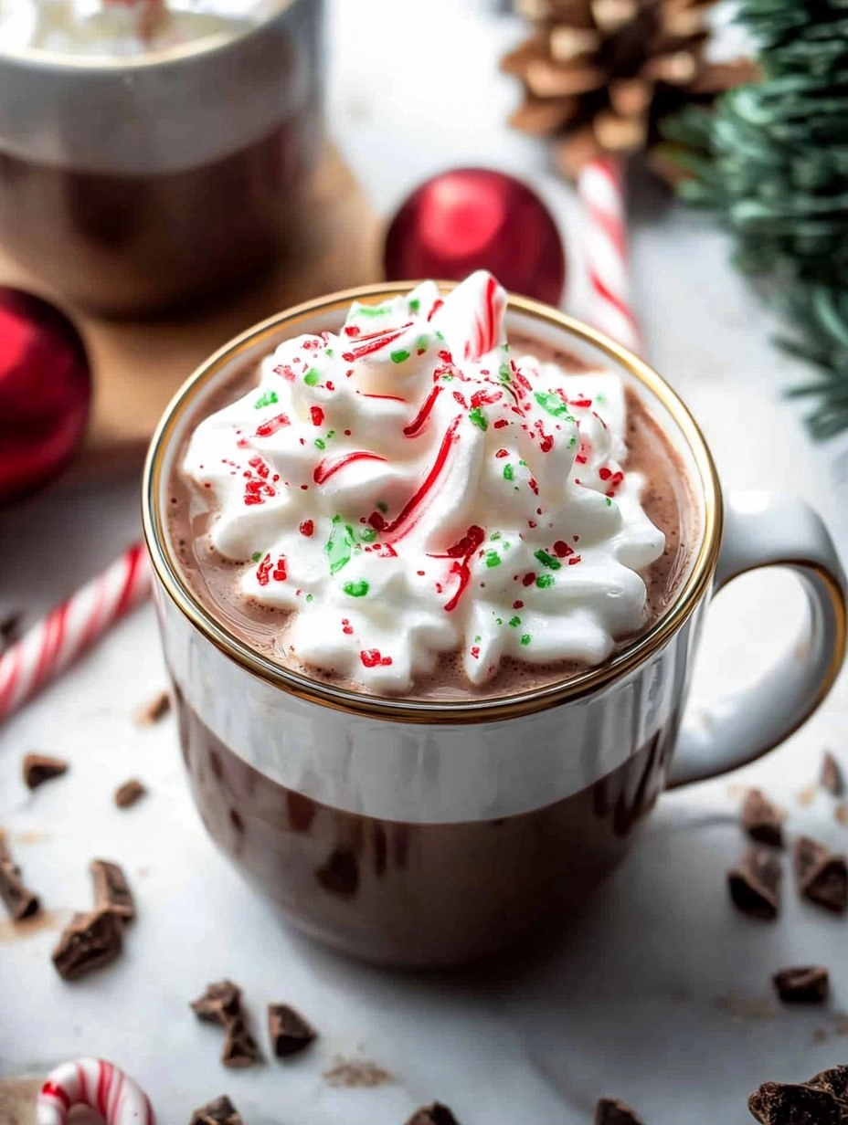 Peppermint Hot Chocolate
