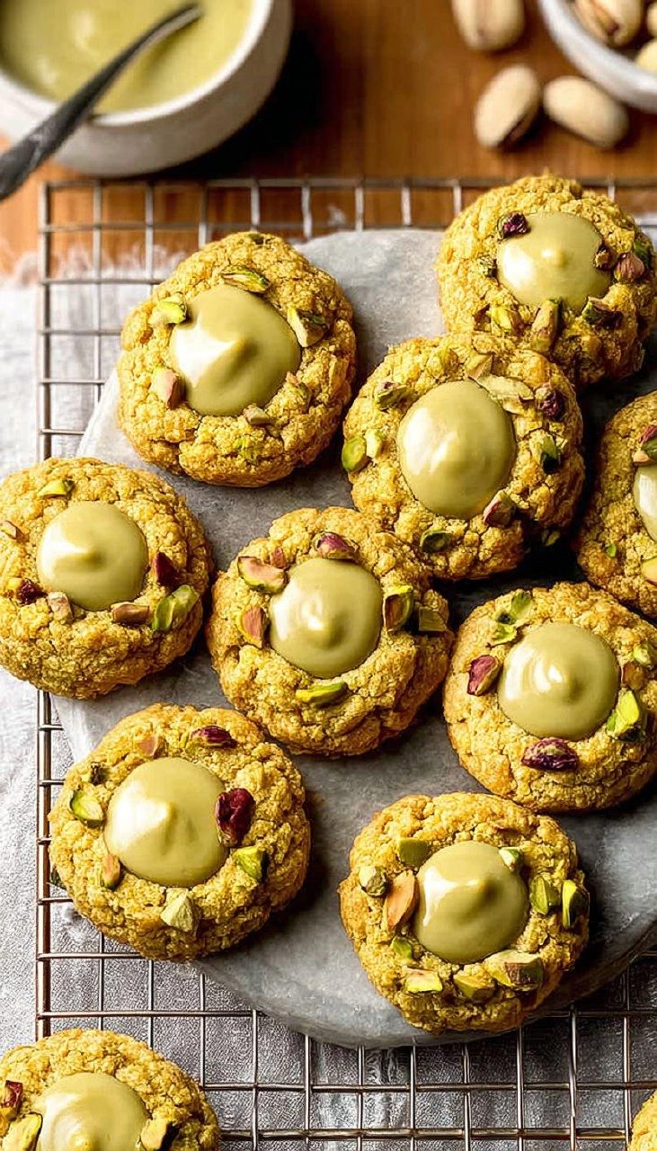 Pistachio Thumbprint Cookies 103 Pistachio Thumbprint Cookies