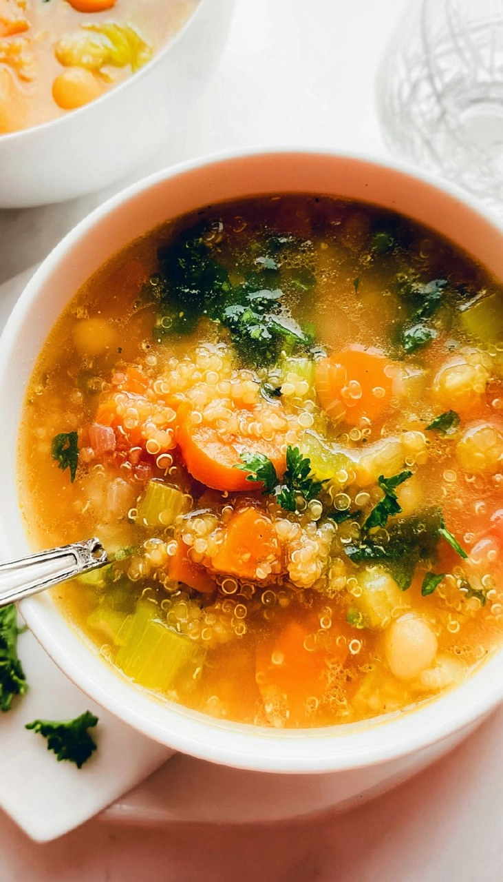 Quinoa Vegetable Soup 91 Quinoa Vegetable Soup