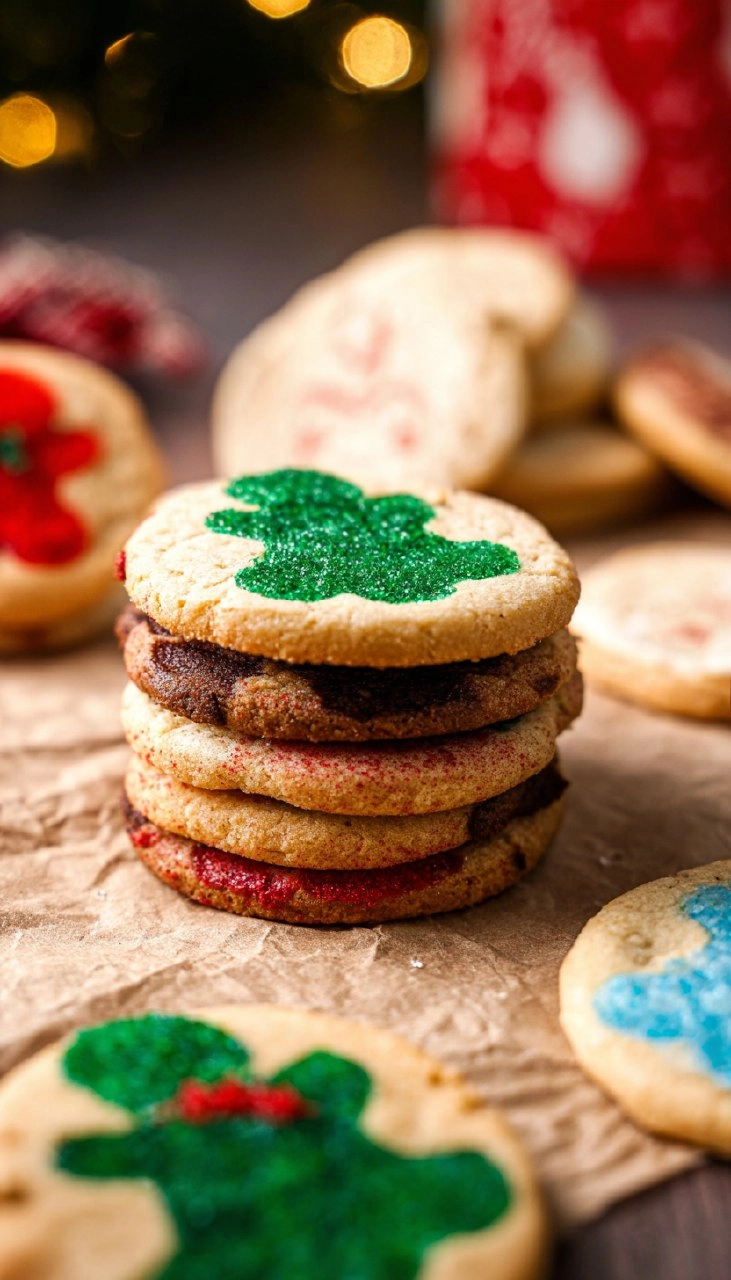 Slice and Bake Christmas Cookies