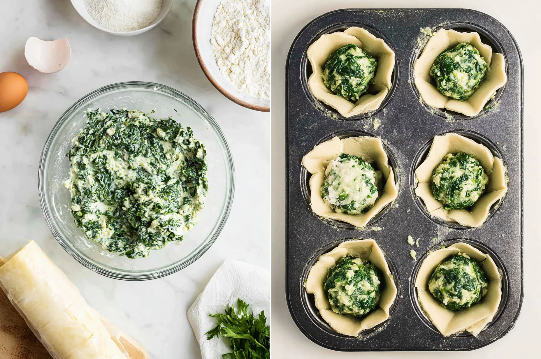 Spinach Puff Pastry Bites 90 Spinach Puff Pastry Bites