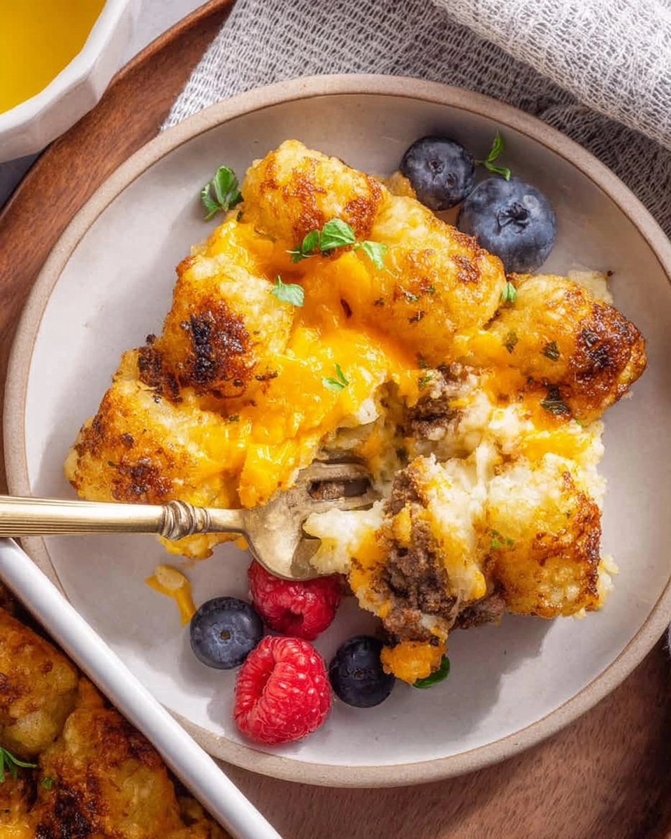 Tater Tot Breakfast Casserole